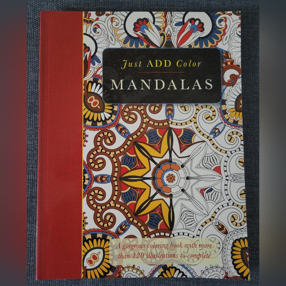 Colorful Mandalas Coloring Book